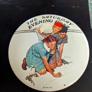 The Saturday Evening Post Tin